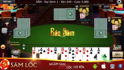 Sâm Lốc - Game bài huyền thoại, thử thách trí tuệ đỉnh cao